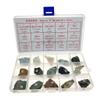 15pcs Metamorphic Rock Specimen Collection with Identification Sheet, Geology Teaching Aid Kit for Classroom Science Education Ages 8 and Up view 3