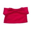 Heliconia Pink Basic T-Shirt 8 Inch Plush Toy Clothes  Soft Stuffed Animal Shirt Doll Outfit Plushie Wardrobe Accessory Kids Gift view 1