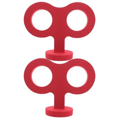 Cabilock 2pcs Car Wind Up Key: Car Roof Decoration - Eva Wind Up Key Toy for Vehicle Exterior - Weatherproof DIY Vehicle Accessories for Your Ride