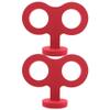 Cabilock 2pcs Car Wind Up Key: Car Roof Decoration - Eva Wind Up Key Toy for Vehicle Exterior - Weatherproof DIY Vehicle Accessories for Your Ride view 1