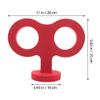 Cabilock 2pcs Car Wind Up Key: Car Roof Decoration - Eva Wind Up Key Toy for Vehicle Exterior - Weatherproof DIY Vehicle Accessories for Your Ride view 2