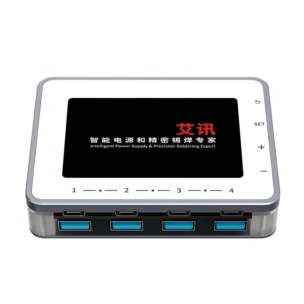 Compatible with Aixun PF26 Intelligent Multi-channel Fast Charger Strong Power Multiple Ports To Support Fast Charging StationHub