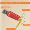 3Pcs 3 in 1 Multifunctional Cleaning Brush-Deep Clean Bottle Necks,Straws&Cup Lids. 3 in 1 Cup Lid Cleaning Brush,Portable Cup Lid Cleaner for Bottle Gap Tight Space Cup,Ideal for Home&Office&Travel view 3