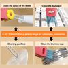 3Pcs 3 in 1 Multifunctional Cleaning Brush-Deep Clean Bottle Necks,Straws&Cup Lids. 3 in 1 Cup Lid Cleaning Brush,Portable Cup Lid Cleaner for Bottle Gap Tight Space Cup,Ideal for Home&Office&Travel view 4
