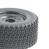 2 Pieces 1/16 RC Wheels and Tires for 16201 16201PRO Crawler Cars, 2.76 Inch Diameter Rubber Tires with Enhanced Traction for Rough Terrain view 3