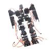 17 DOF Bipedal Walking Robot Bracket Kit with Servo Horns, 40CM DIY Humanoid Robot Frame for STEM Education and Robotics Competitions view 1