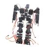 17 DOF Bipedal Walking Robot Bracket Kit with Servo Horns, 40CM DIY Humanoid Robot Frame for STEM Education and Robotics Competitions view 4