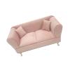 1/6 Scale Dollhouses Loveseat Sofa Model Jewelry Box for Decoration and Pretend Play Scenes Dollhouses Decoration view 1