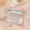 1/6 Scale Dollhouses Loveseat Sofa Model Jewelry Box for Decoration and Pretend Play Scenes Dollhouses Decoration view 3