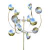 14inch Wind Spinner with Garden Stake Metal Windmill Decoration Outdoor Sculpture for Yard Gift Metal Spinner for Outside view 1