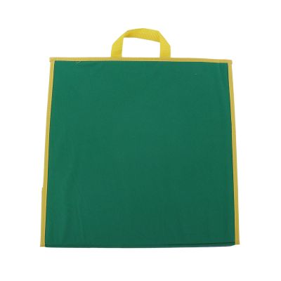 Hamwesh Foldable Felt Board for Toddlers, Double-Sided Flannel Storyboard with Portable Strap for Early Learning in Preschool (Teal)