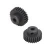 4Pcs RC Motor Pinion Gear 48P 23T 25T 27T 29T, Rustproof Metal 48P Pinion Gear Set for 1/10 RC Car, 3.175mm Shaft Brushless Motor, High Precision Powder Metallurgy Gears with view 4