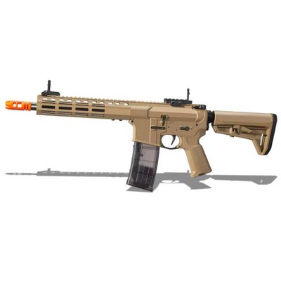 EMERBU Pro-Grade Gel Splatter Ball Blaster N4 Upgraded by EMERBU - Metal and Nylon Body - 11.1V High Power - Metal Gearset - High Speed Motor - for Ages 15+ Adults(Tan)