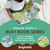 BrightM Montessori Busy Book Set (4-in-1) Preschool Learning Activities for Ages 3+, Fine Motor Skills, Travel Activity Kit, Dinosaur Farm Ocean Animal Themes view 4