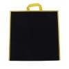 Hamwesh Foldable Felt Board for Toddlers, Double-Sided Flannel Storyboard with Portable Strap for Early Learning in Preschool (Blue Black) view 2