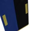 Hamwesh Foldable Felt Board for Toddlers, Double-Sided Flannel Storyboard with Portable Strap for Early Learning in Preschool (Blue Black) view 4