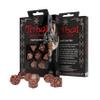 Anne Stokes Tribal Dice Set  Shimmering Red & Beige | Q Workshop 7 Polyhedral RPG Dice | Official Licensed Fantasy Dice view 1