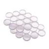 100 Coin Holders for 20 mm Coins, Clear Round Capsules for Collectors, Protective Display Cases for Silver Dollars and Commemorative Currency view 1