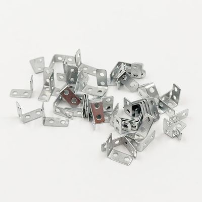 50PCS Model Toy Shaft Bracket L Shape Angle Iron Metal Fixing Axles Bracket Shaft Connect Parts for RC Car Truck DIY Model Toy Fixed Shaft Parts (Style 2)
