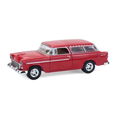 Greenlight Collectibles 37330-A 1:64 Scale Barrett-Jackson Series 16 1955 Chevy Nomad Custom Wagon (Palm Beach 2022)