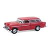 Greenlight Collectibles 37330-A 1:64 Scale Barrett-Jackson Series 16 1955 Chevy Nomad Custom Wagon (Palm Beach 2022) view 1