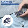 2 PACK Metal Bike Chain Fidget Spinners Toys for Adults & Teens & Kids - Cool Gadgets Office Desk Toy Stress Relief Sensory Items for Autism ADHD Anxiety Stocking Stuffers for Teen Boys Adult Men Gift view 2