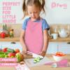 PERLLI Kids Real Cooking and Baking Supplies Gift Set with Case (Pink) view 3