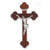 10" Walnut Cross w/an Italian Silver Finish Corpus view 1
