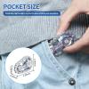 2 Pack Classic Silver Bike Chain Metal Fidget Spinners for Adults & Teen & Kids 8-12, Cool Gadgets Office Desk Toy Stress Relief Items for Autism ADHD Anxiety Stocking Stuffers for Teen Boys Men Gift view 2