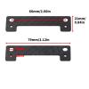 RC Parts For Tamiya For TT02 For TT01 1/10 Carbon Fiber Body Posts Magnet Fixed Mount Bracket With Clips RC Car Upgrade Accessory view 4