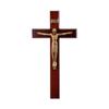 12" Walnut Cross with Museum Gold Corpus view 1