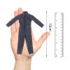 1:12 Scale Male Action Figure Jumpsuit Blue Doll Clothing for 6 Inch Collectible Figures Fashionable Cosplay Outfit view 2