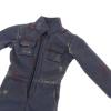 1:12 Scale Male Action Figure Jumpsuit Blue Doll Clothing for 6 Inch Collectible Figures Fashionable Cosplay Outfit view 4