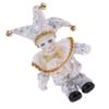 8 inch Porcelain Italian Doll Standing Model Desktop Decoration Collectible White Lovely Poseable Clown Triangel Doll view 1