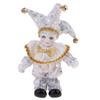 8 inch Porcelain Italian Doll Standing Model Desktop Decoration Collectible White Lovely Poseable Clown Triangel Doll view 4