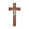 10" Two Tone Cross with Italian Silver Finish Corpus view 1