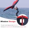 5Handheld Foil Wing Kite,Kitesurfing Inflatable Foil Kite,with Window, with Repair Kit/Storage Backpack/Safety Leash-for Skiing, Beach, Road, and Sea Travel view 4