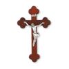 10" Dark Cherry Cross with Italian Silver Finish Corpus view 1