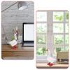 12pcs 7in/17.78cm Small Desk Goose Outfits, Include 6 Mini Sunglasses & 4 Necklace & 2 Camera Magnetic Goose Key Holder Accessories Funny Tiny Desktop Decoration for Office Home view 3