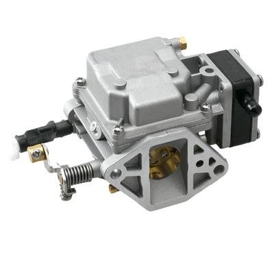 63V-14301 Carburetor Compatible With 2-Stroke 9.9HP 15HP Outboard Motors Fits Models 63V-14301-00 63V-14301-10 63V-14301-02 Replacement Part Compatible with Boat Engine