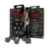 Anne Stokes Tribal Dice Set  Blue-Green & Beige | Q Workshop 7 Polyhedral RPG Dice | Official Licensed Fantasy Dice view 1