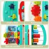 Didklom Musical Space Activity Cube Toy with Lights & Sounds - Sensory Educational Busy Board for Baby Boys Girls 6-18 Months, Montessori Learning Toy 1st Birthday Gift (Rocket Theme) view 3