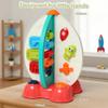 Didklom Musical Space Activity Cube Toy with Lights & Sounds - Sensory Educational Busy Board for Baby Boys Girls 6-18 Months, Montessori Learning Toy 1st Birthday Gift (Rocket Theme) view 4