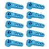 1pcs Or 10pcs 28 5mm 25T Metal Servo Arm Horn Compatible with 1 10 Scale RC Crawler Car Boat and Similar Models(10pcs Blue) view 1