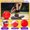 Jerify 12 Pcs 18 Inch Knobby Bouncy Balls Bulk Spiky Bouncy Sensory Ball Soft Inflatable Giant Massage Stress Plastic for Outdoor Indoor Games Party Favors Stocking view 3