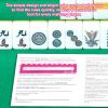 BOXOB 4pcs Mah Jongg Line Finder, Bright Mahjong Card Line Guide & Reader Acrylic Mahjong Gifts Accessories for Players (Rose Pink) view 4