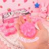 24 Pack Pink Slimes, Party Favors Kit, Mini Glow in The Dark Galaxy Bulk Slime, Stretchy Stress Relief for Kids, Soft Putty DIY Toy, Girls and Boys Classroom Supplies, Birthday, Goodie Bag Stuffers view 3
