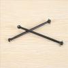 RC Car Transmission Shaft Compatible with ZD for Racing DBX-10 10421-S 9102 1/10 RC Car Upgrade Parts Accessories 2Pcs Metal Rear Drive Shaft Dog Bone 7191 view 2