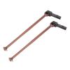 RC Car Transmission Shaft Compatible with ZD for Racing 9021 08423 1/8 RC Car Upgrade Parts Accessories 2Pcs 8158 Front Horizontal for Universal Drive Shaft view 1