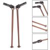 RC Car Transmission Shaft Compatible with ZD for Racing 9021 08423 1/8 RC Car Upgrade Parts Accessories 2Pcs 8158 Front Horizontal for Universal Drive Shaft view 2